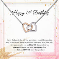 Thumbnail for Necklace Gift For Happy 15 Birthday