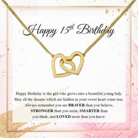 Thumbnail for Necklace Gift For Happy 15 Birthday