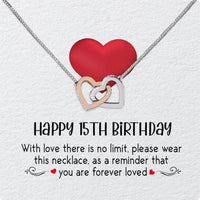 Thumbnail for Necklace Gift For Happy 15 Birthday