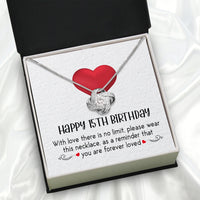 Thumbnail for Necklace Gift For Happy 15 Birthday