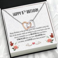 Thumbnail for Necklace Gift For Happy 15 Birthday