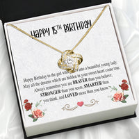 Thumbnail for Necklace Gift For Happy 15 Birthday