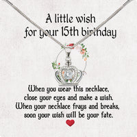 Thumbnail for Necklace Gift For Happy 15 Birthday