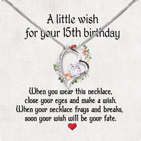 Thumbnail for Necklace Gift For Happy 15 Birthday