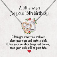 Thumbnail for Necklace Gift For Happy 15 Birthday