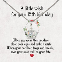 Thumbnail for Necklace Gift For Happy 15 Birthday