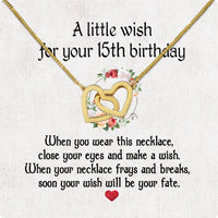 Thumbnail for Necklace Gift For Happy 15 Birthday