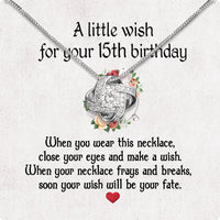 Thumbnail for Necklace Gift For Happy 15 Birthday