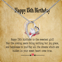 Thumbnail for Necklace Gift For Happy 15 Birthday