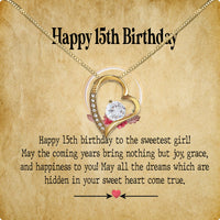 Thumbnail for Necklace Gift For Happy 15 Birthday