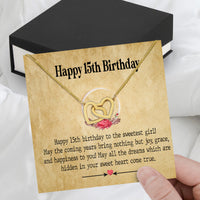 Thumbnail for Necklace Gift For Happy 15 Birthday