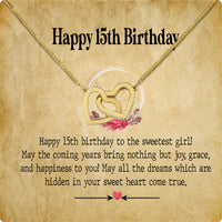 Thumbnail for Necklace Gift For Happy 15 Birthday