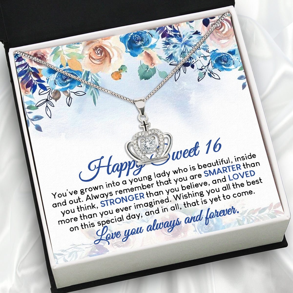 Necklace Gift For Happy 16 Birthday