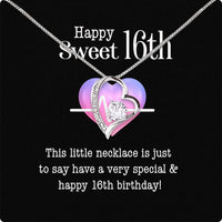 Thumbnail for Necklace Gift For Happy 16 Birthday