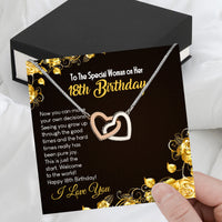 Thumbnail for Necklace Gift For Happy 18 Birthday