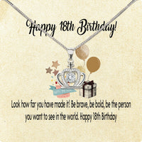 Thumbnail for Necklace Gift For Happy 18 Birthday