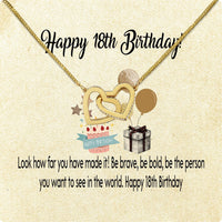 Thumbnail for Necklace Gift For Happy 18 Birthday