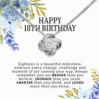 Thumbnail for Necklace Gift For Happy 18 Birthday