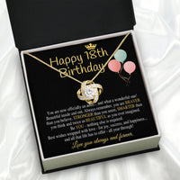 Thumbnail for Necklace Gift For Happy 18 Birthday