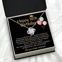 Thumbnail for Necklace Gift For Happy 18 Birthday