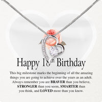 Thumbnail for Necklace Gift For Happy 18 Birthday