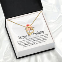 Thumbnail for Necklace Gift For Happy 18 Birthday