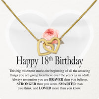 Thumbnail for Necklace Gift For Happy 18 Birthday