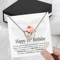 Thumbnail for Necklace Gift For Happy 18 Birthday