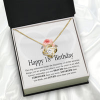 Thumbnail for Necklace Gift For Happy 18 Birthday