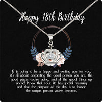 Thumbnail for Necklace Gift For Happy 18 Birthday