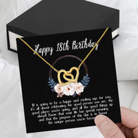 Thumbnail for Necklace Gift For Happy 18 Birthday