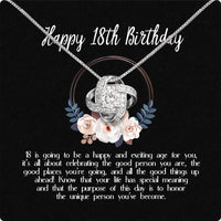 Thumbnail for Necklace Gift For Happy 18 Birthday