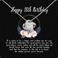 Thumbnail for Necklace Gift For Happy 18 Birthday