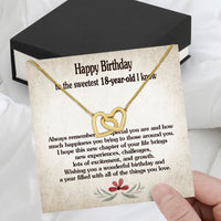 Thumbnail for Necklace Gift For Happy 18 Birthday