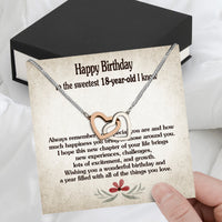 Thumbnail for Necklace Gift For Happy 18 Birthday