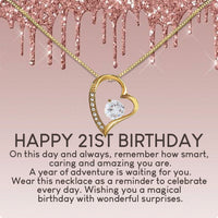 Thumbnail for Necklace Gift For Happy 21 Birthday