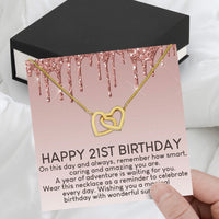 Thumbnail for Necklace Gift For Happy 21 Birthday