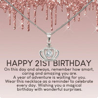 Thumbnail for Necklace Gift For Happy 21 Birthday