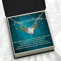 Thumbnail for Necklace Gift For Happy 21 Birthday