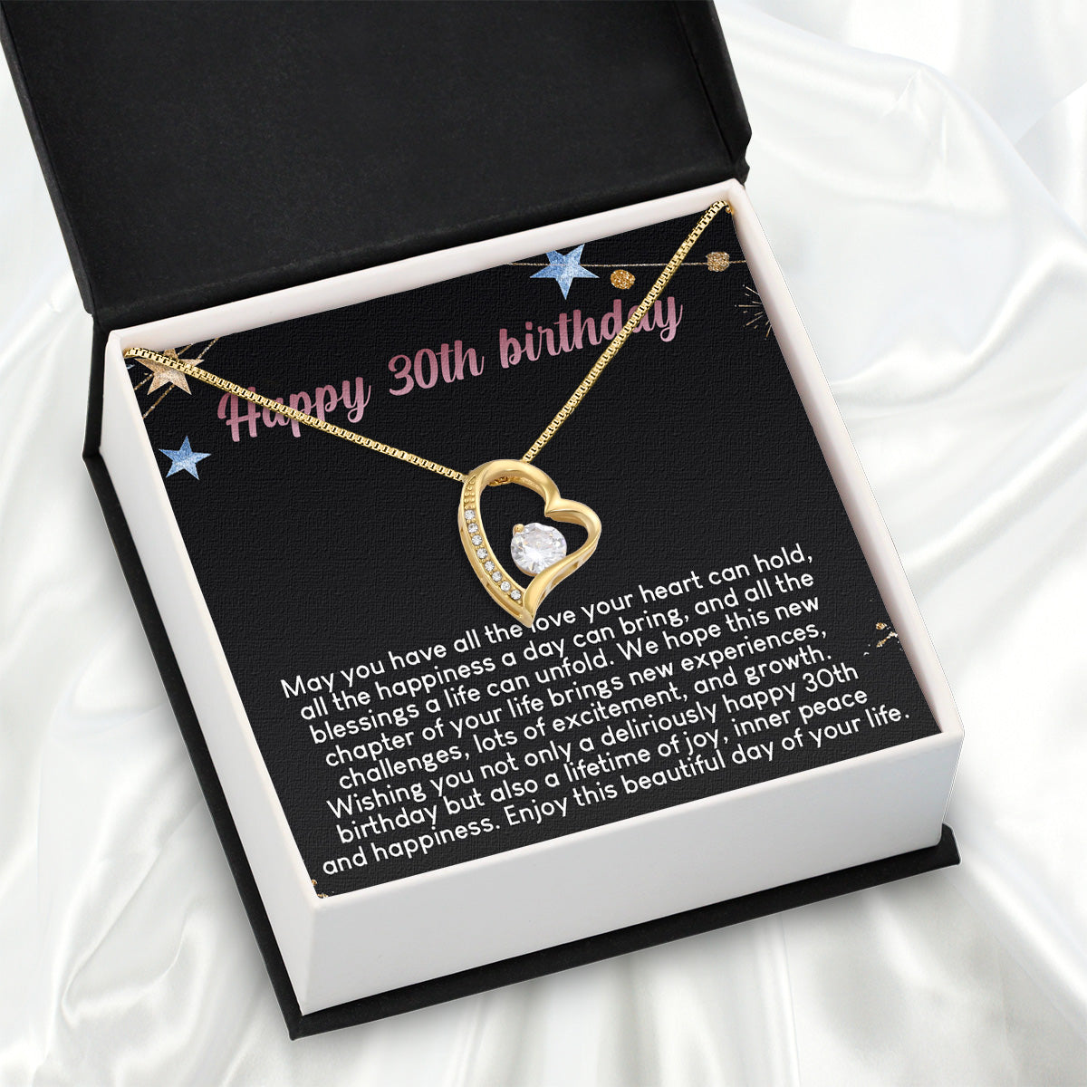 Necklace Gift For Happy 30 Birthday