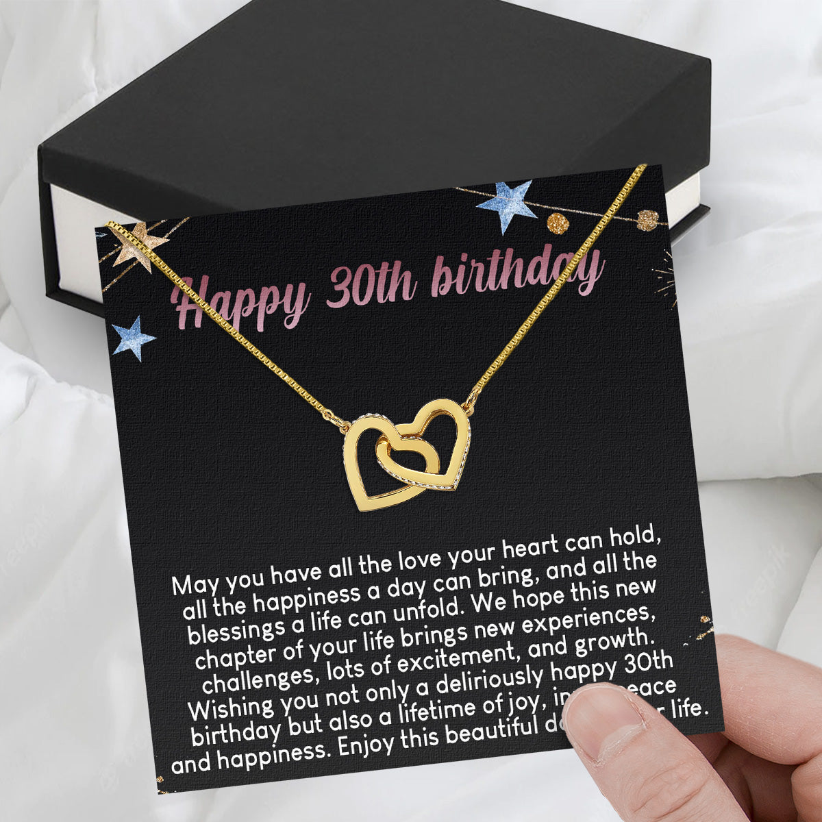 Necklace Gift For Happy 30 Birthday