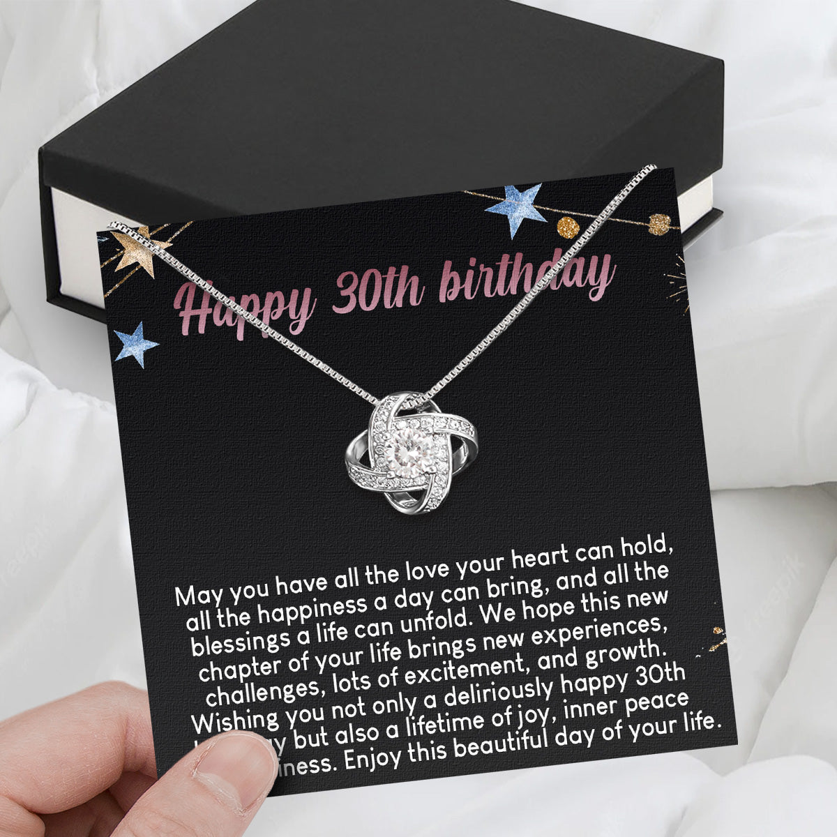 Necklace Gift For Happy 30 Birthday