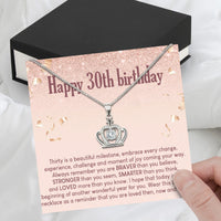 Thumbnail for Necklace Gift For Happy 30 Birthday