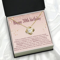 Thumbnail for Necklace Gift For Happy 30 Birthday