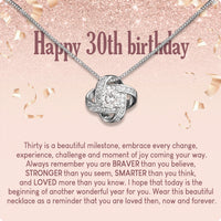 Thumbnail for Necklace Gift For Happy 30 Birthday