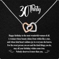 Thumbnail for Necklace Gift For Happy 30 Birthday