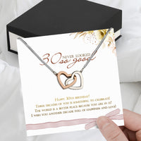 Thumbnail for Necklace Gift For Happy 30 Birthday