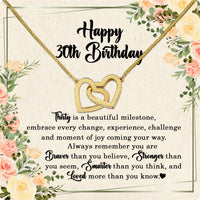 Thumbnail for Necklace Gift For Happy 30 Birthday