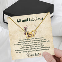 Thumbnail for Necklace Gift For Happy 40 Birthday