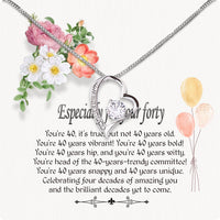 Thumbnail for Necklace Gift For Happy 40 Birthday